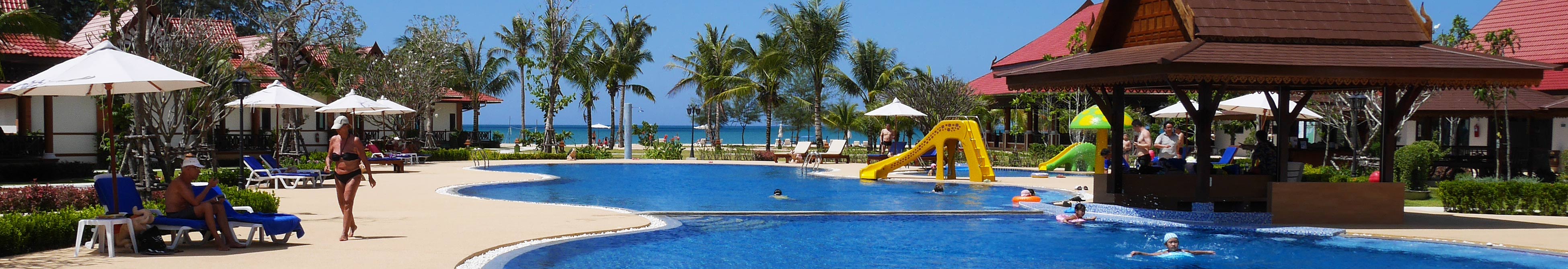 The sunset beach resort